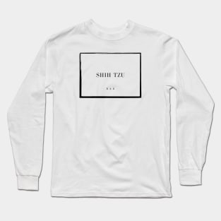 Shih Tzu Dad Long Sleeve T-Shirt